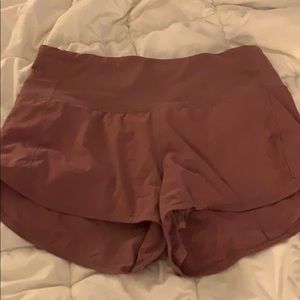 Lululemon speed shorts